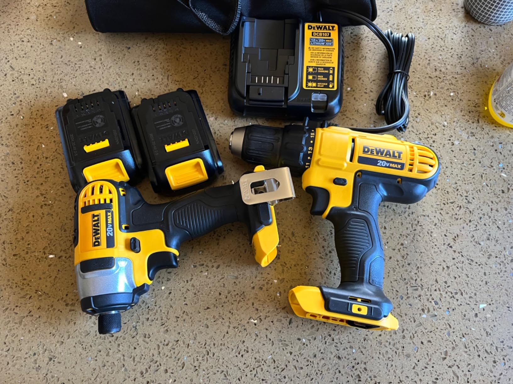20V MAX Cordless Drill and Impact Driver